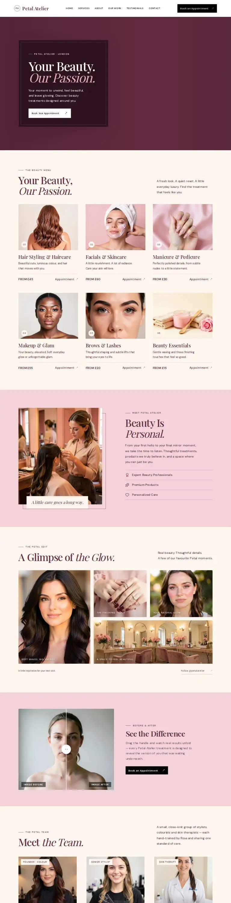 Studio full beauty salon