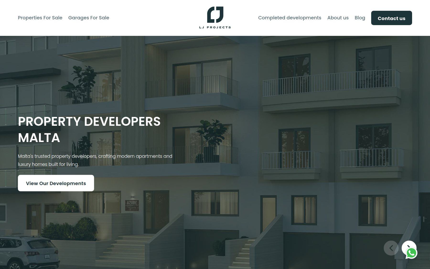 LJ Projects homepage