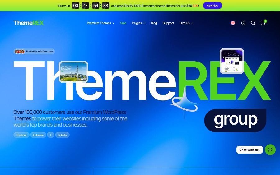 ThemeREX screenshot