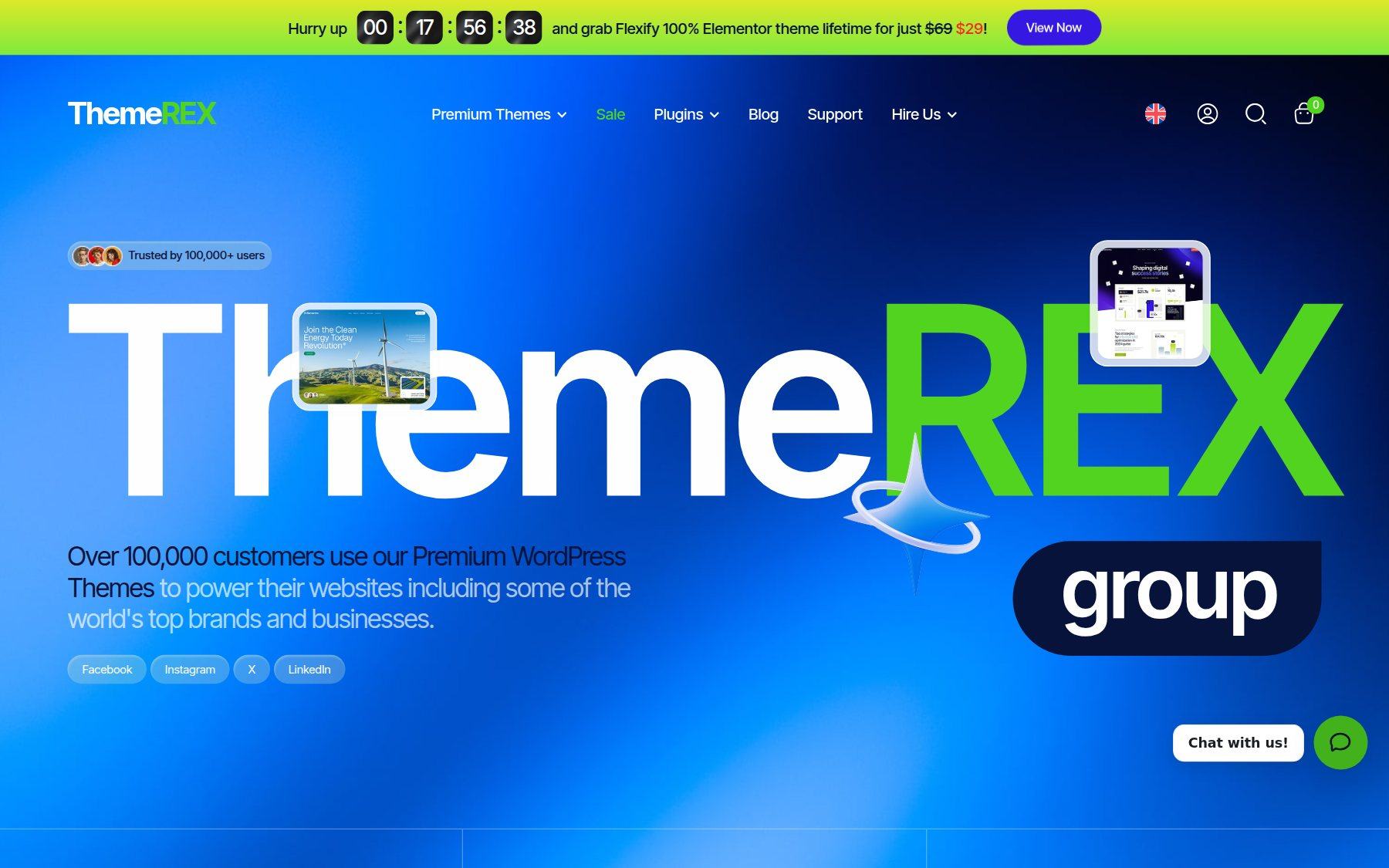 ThemeREX screenshot