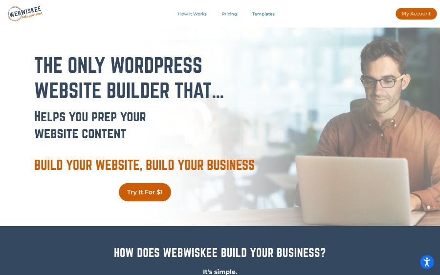 Webwiskee screenshot
