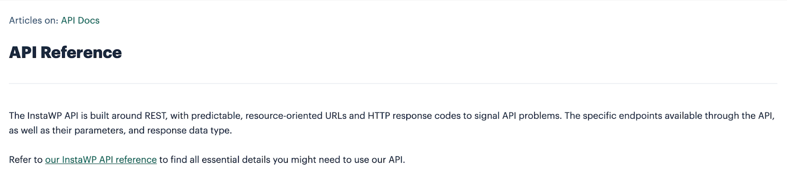 API Integration