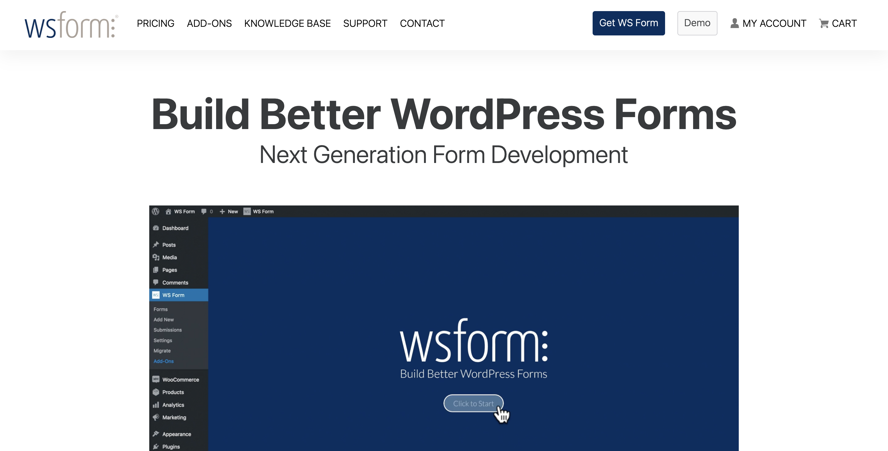 WS Form screenshot