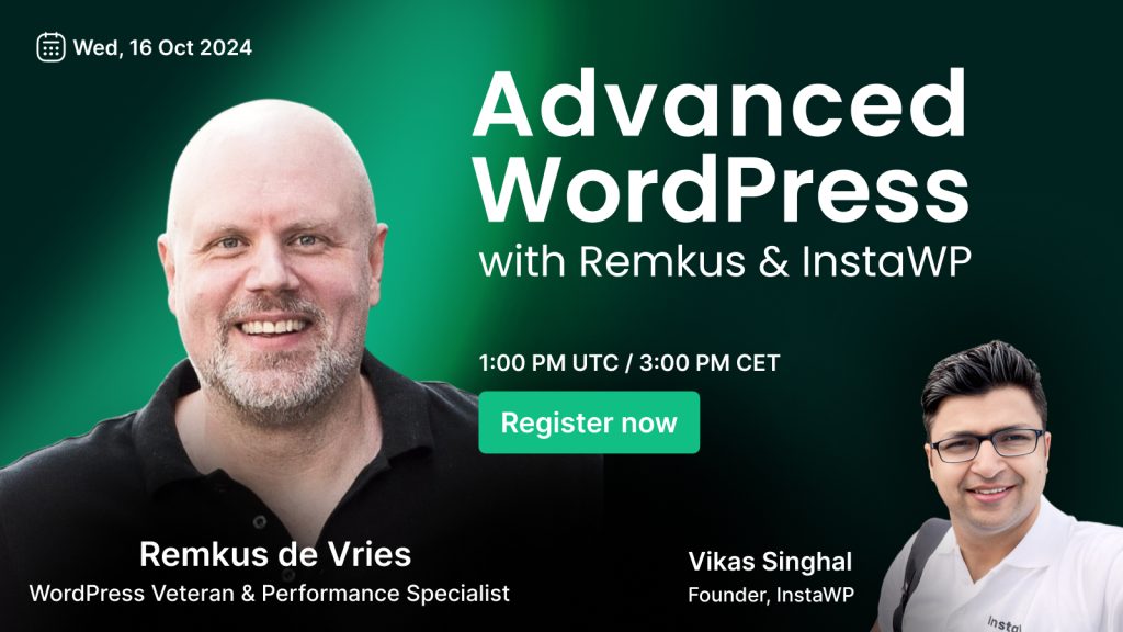 Advanced WordPress with Remkus & InstaWP