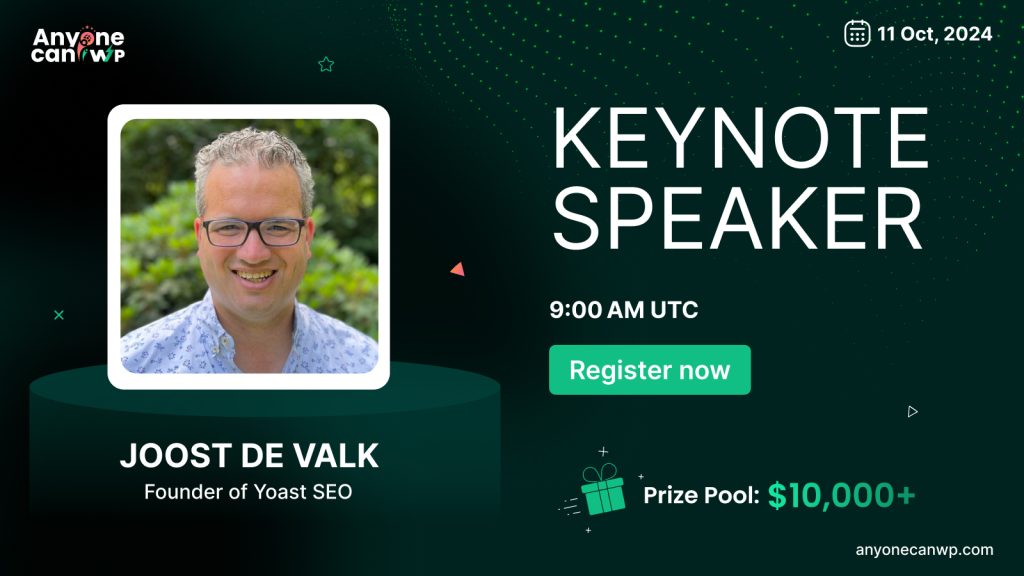 AnyoneCanWP Hackathon Keynote