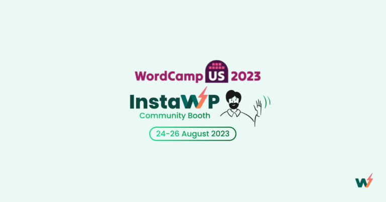 Don’t Forget to Visit InstaWP’s Community Booth at WordCamp US