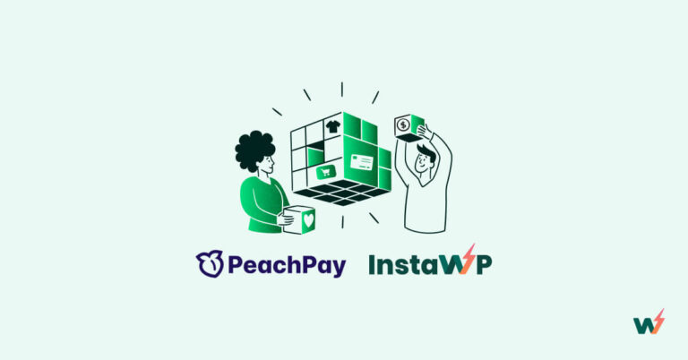 InstaWP Shake Hands with PeachPay for its WooCommerce clientele