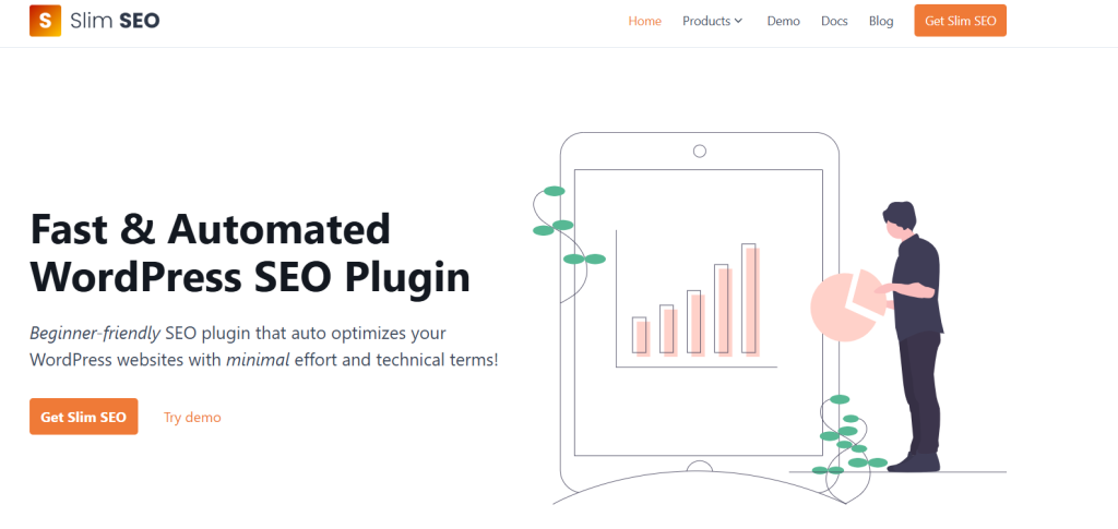 Screenshot of SEOPress, the best WordPress blog plugin for advanced SEO control and schema markup.