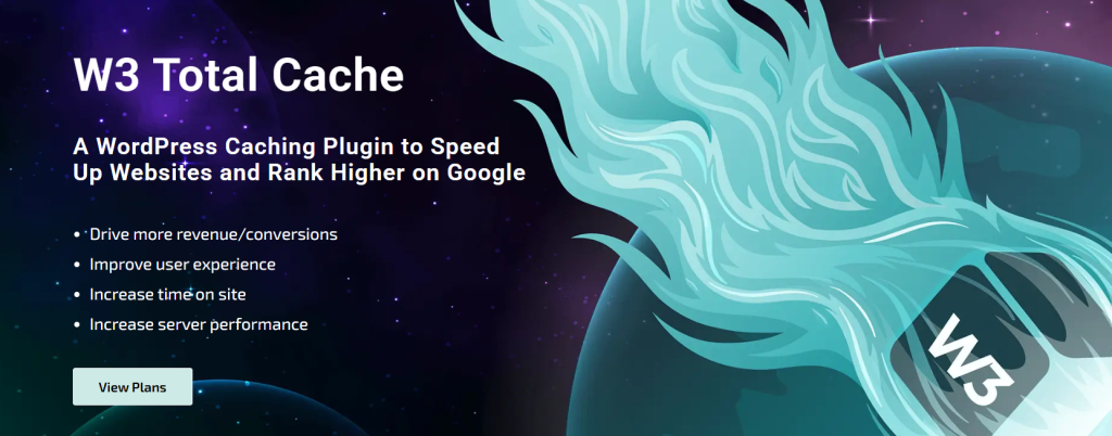 Screenshot of W3 Total Cache, the best WordPress blog plugin for improving website speed and performance
