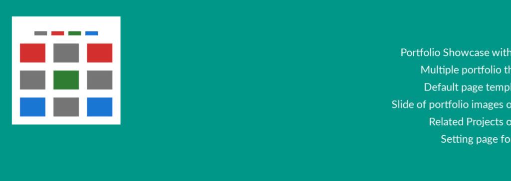 Homepage screenshot of the best portfolio WordPress plugin - Filterable Portfolio.