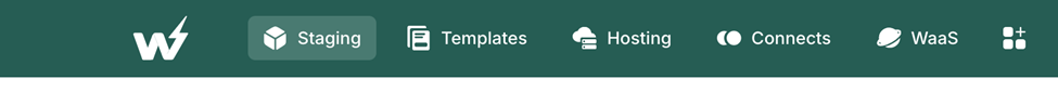 InstaWP - Top Menu bar InstaWP - Top Menu bar