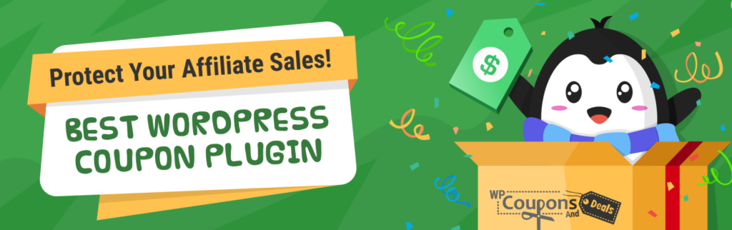 Homepage screenshot of best WordPress coupon plugin - WP Coupons and Deals