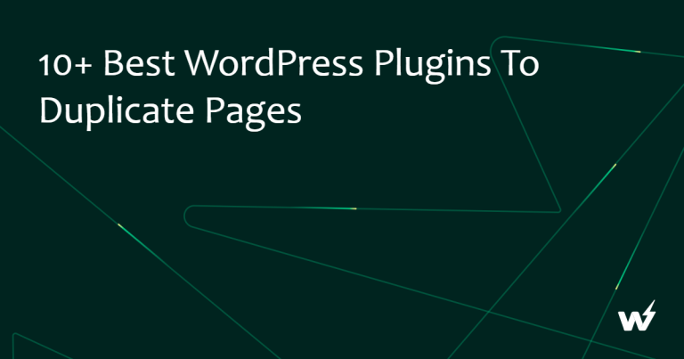 10+ Best WordPress Plugins to Duplicate Pages