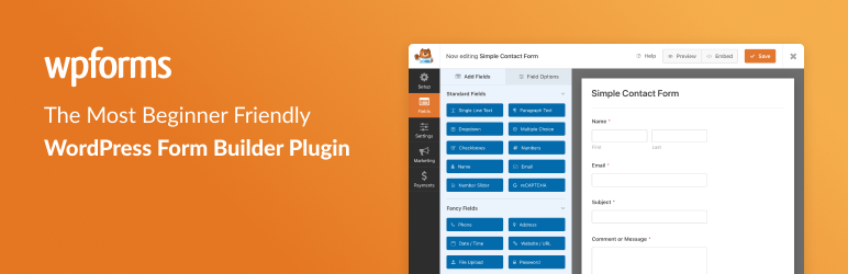 Ultimate Guide to WordPress PayPal Plugins for Safe Online Payments wpforms-lite-banner