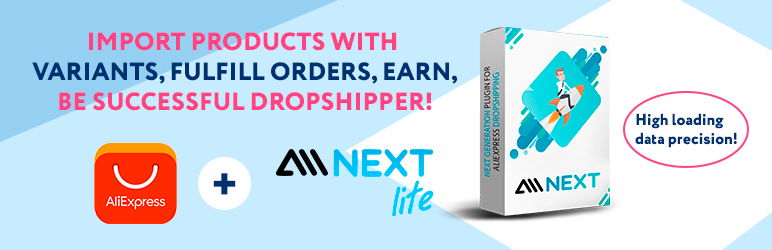 AliNext Lite WordPress dropshipping plugin for AliExpress integration
