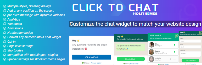 Top WordPress Chat Plugins: Boost Your Site's Engagement click-to-chat-for-whatsapp-banner