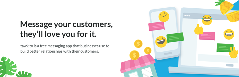 Top WordPress Chat Plugins: Boost Your Site's Engagement tawkto-live-chat-banner