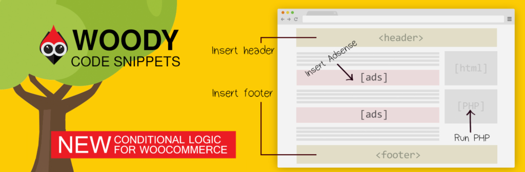 Woody Code Snippets is the ideal WordPress header & footer inserter plugin for agencies.