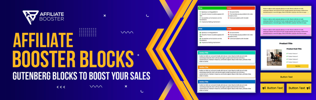 Affiliate Booster – A WordPress call to action plugin designed for affiliate marketers.