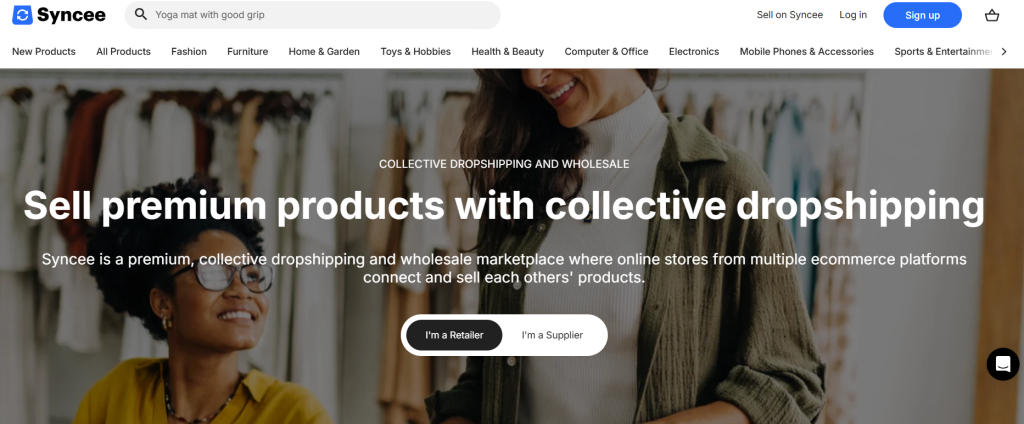 Syncee WordPress dropshipping plugin connecting global wholesale suppliers