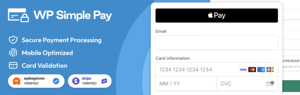 WP Simple Pay interface showcasing its subscription setup, positioning it as a straightforward option among the best WooCommerce subscription plugin solutions.