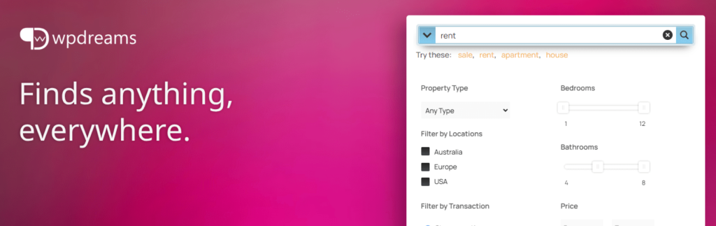 Screenshot of Ajax Search Pro – an advanced WooCommerce product filter plugin delivering fast and responsive search results with smart autocomplete and custom layouts.