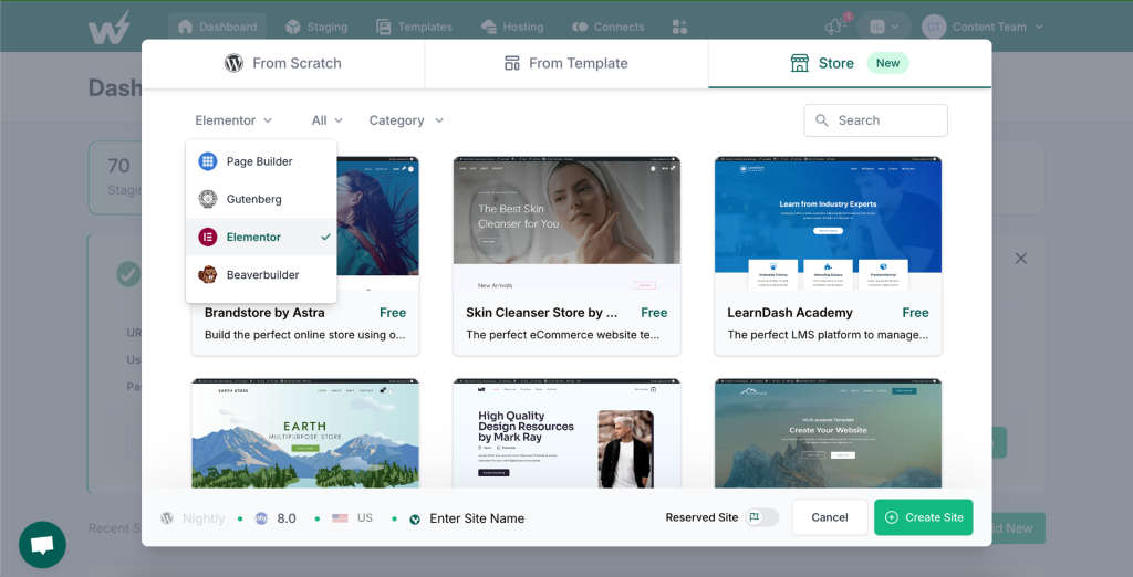 Building a Site using Page Builder in InstaWP Building a Site using Page Builder in InstaWP