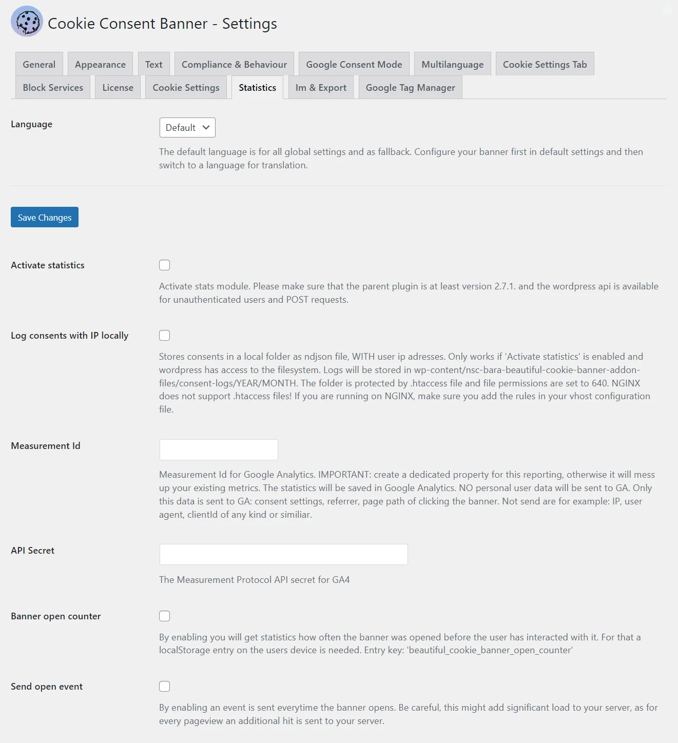 Beautiful Cookie Consent Banner - Free and Customizable WordPress Plugin