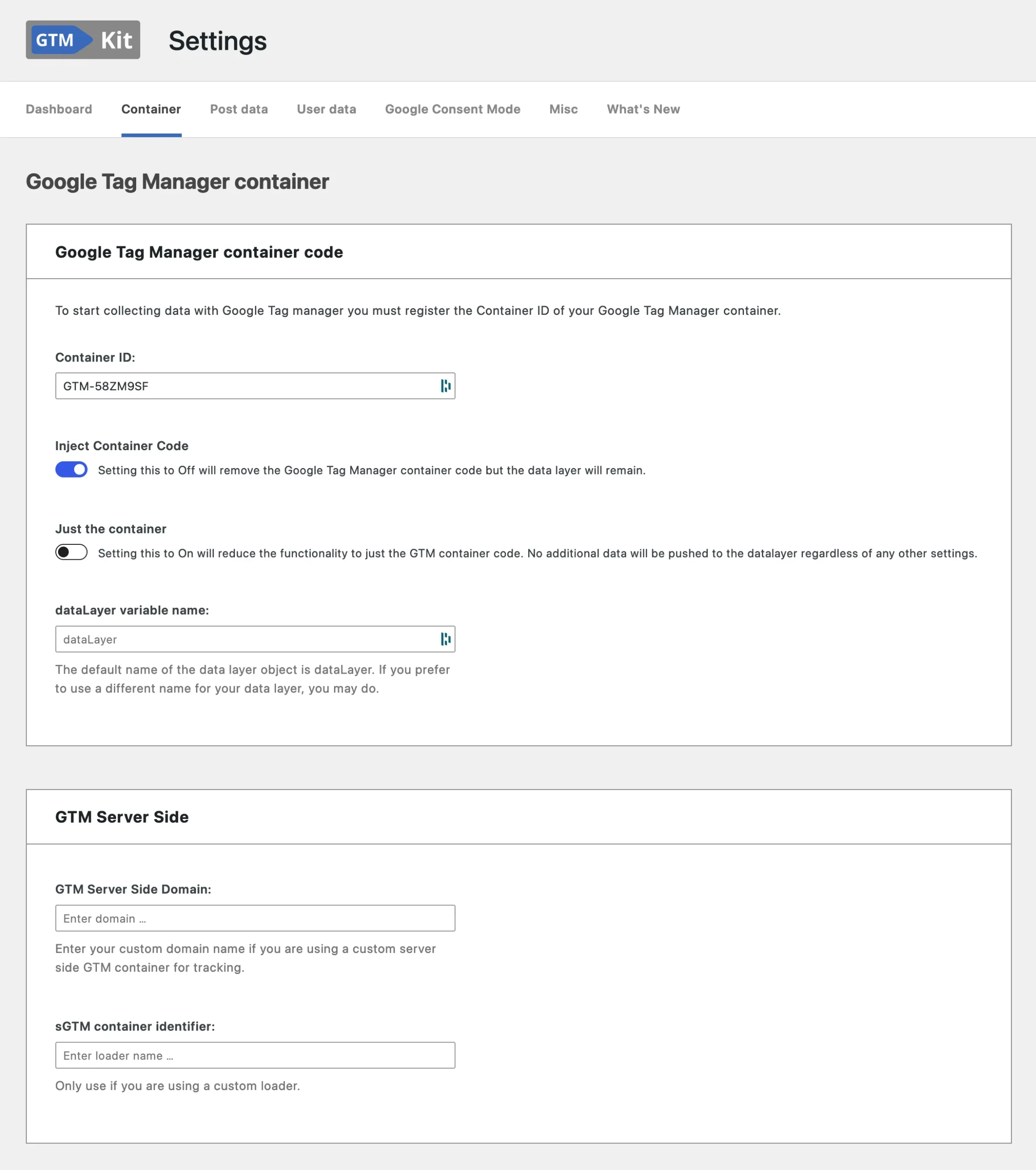 GTM Kit - Google Tag Manager & GA4 Integration Plugin