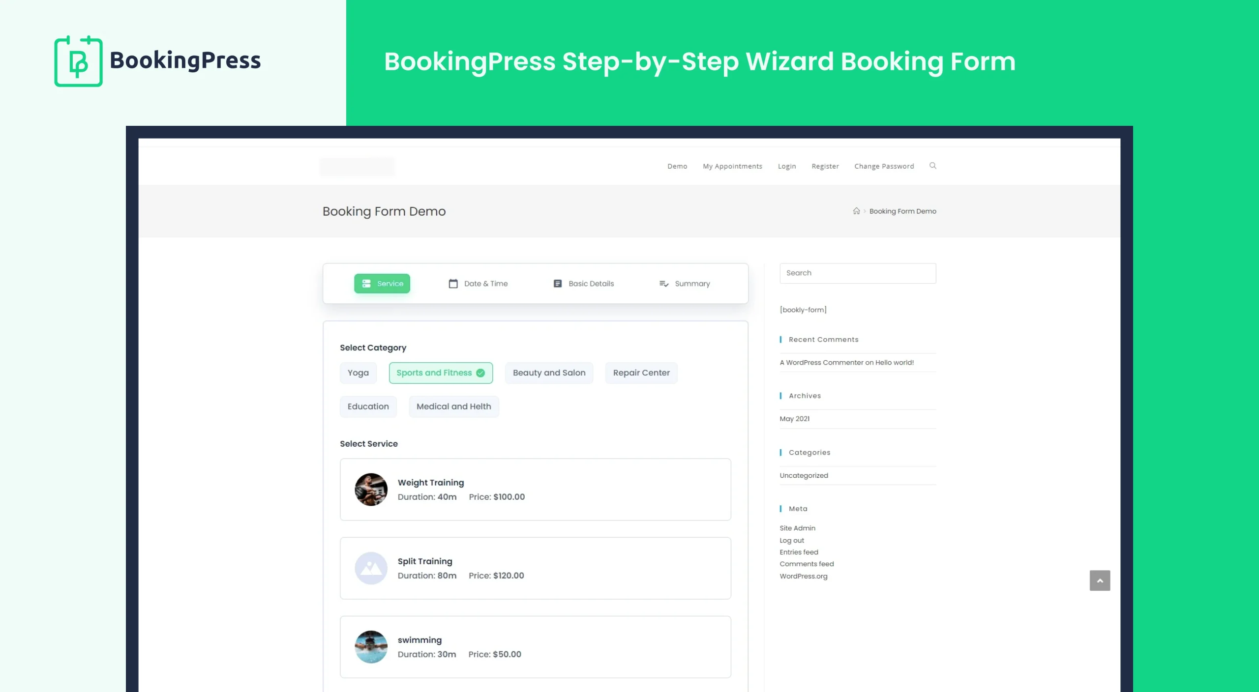 BookingPress - All-in-One Appointment Booking Plugin for WordPress