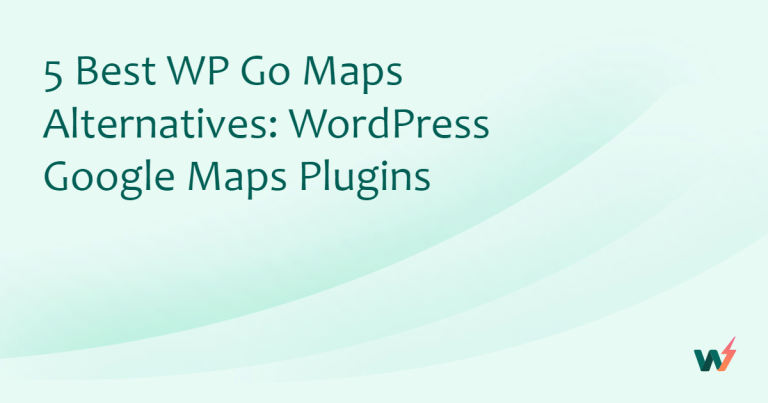 5 Best WP Go Maps Alternatives: WordPress Google Maps Plugins