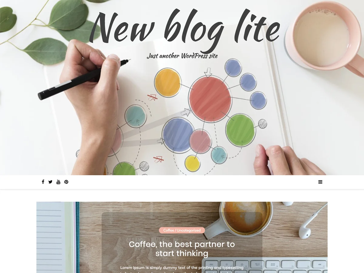 New Blog Lite - A Personalized and User-Friendly WordPress Theme