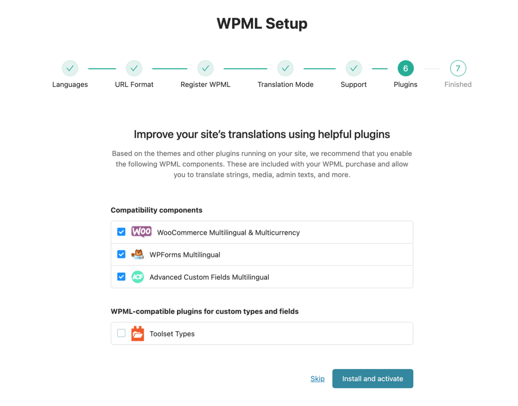 multilingual website