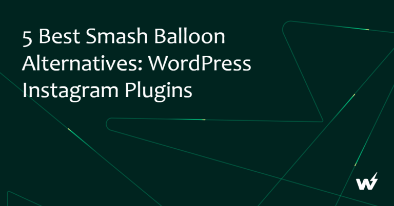 5 Best Smash Balloon Alternatives: WordPress Instagram Plugins