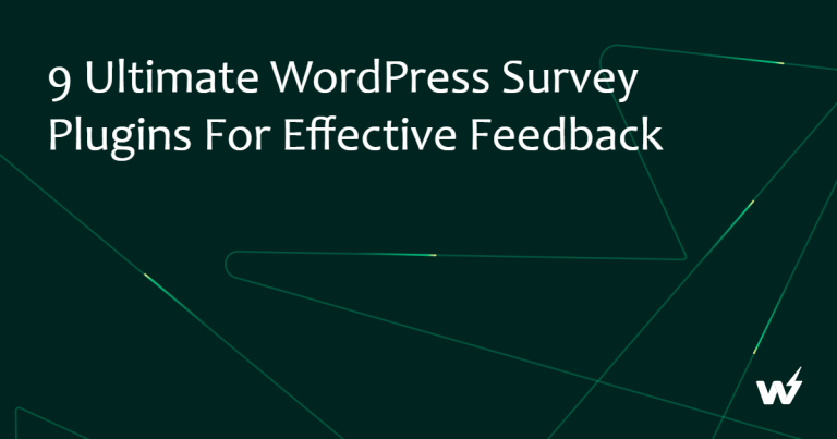 13 Best WordPress Survey Plugins for WordPress Agencies