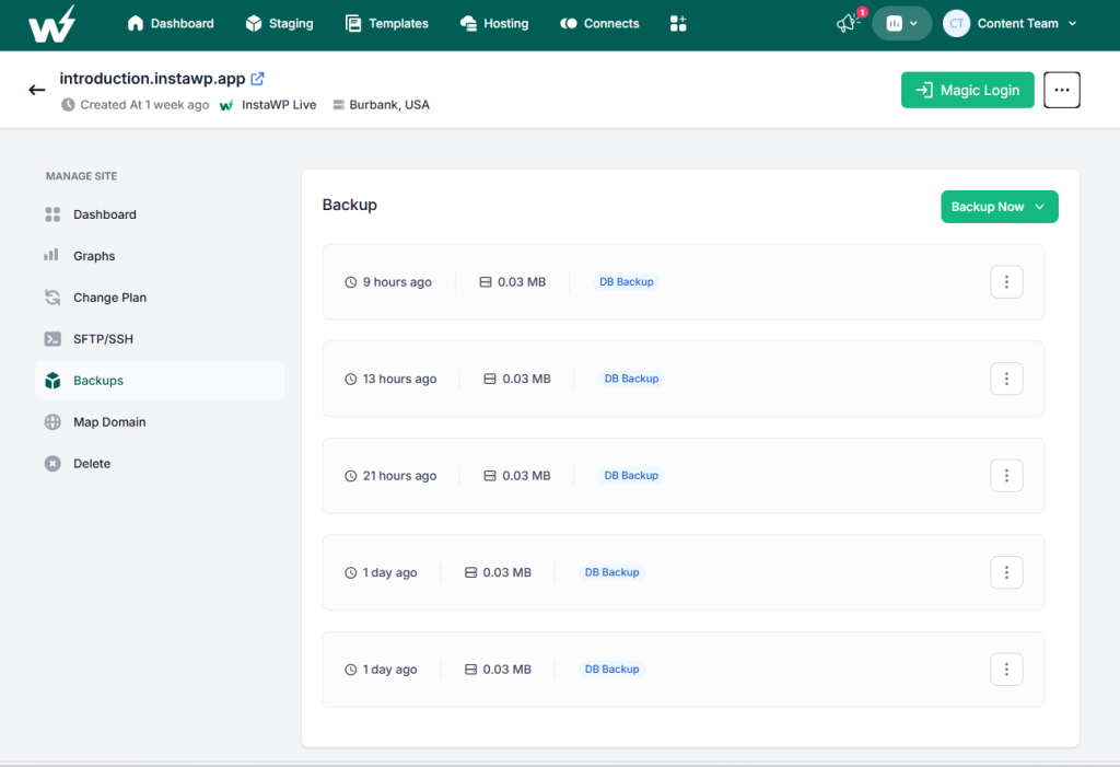 How to Enable Automated Backups in InstaWP How to Enable Automated Backups in InstaWP