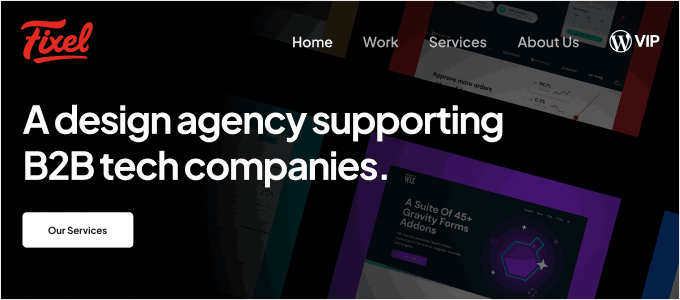 WordPress development company - Fixel