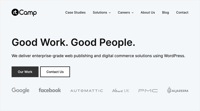 WordPress development company - rtCamp