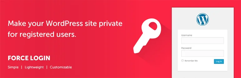 wp-force-login-banner