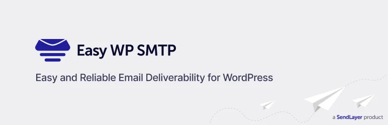 Easy WP SMTP setup wizard – best WP Mail SMTP alternative with Gmail integration and email analytics