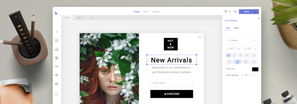 Homage screenshot of best WordPress survey plugin for agencies - Brave