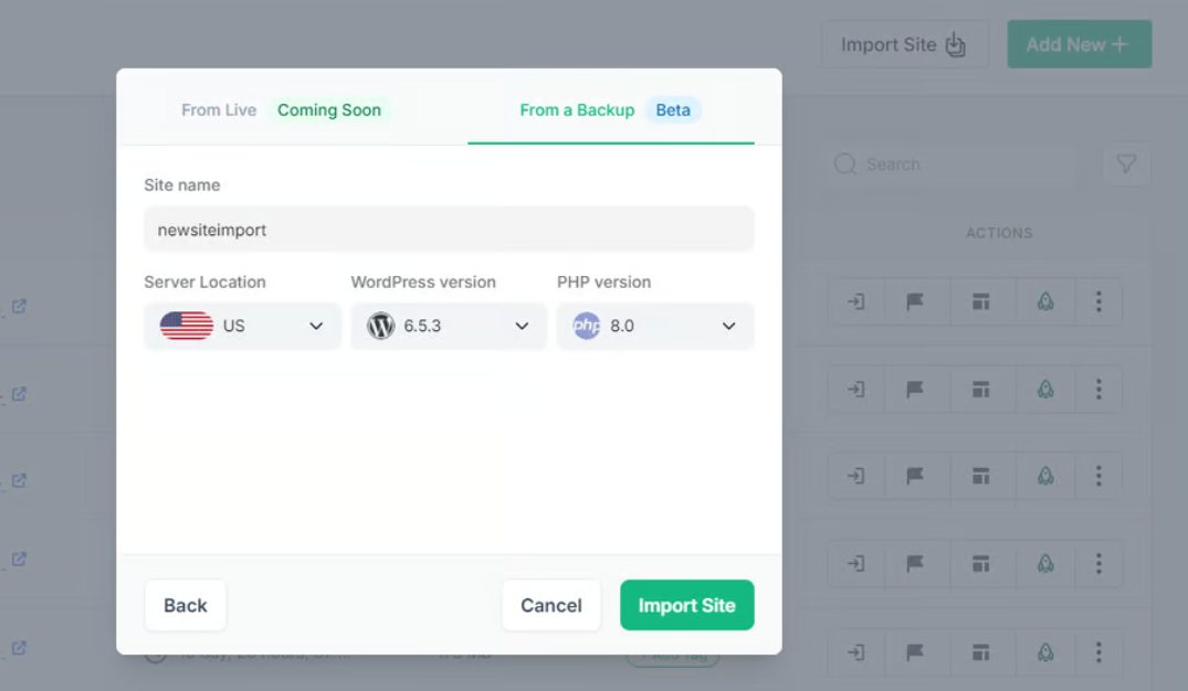 Importing an UpdraftPlus WordPress backup file Importing an UpdraftPlus WordPress backup file
