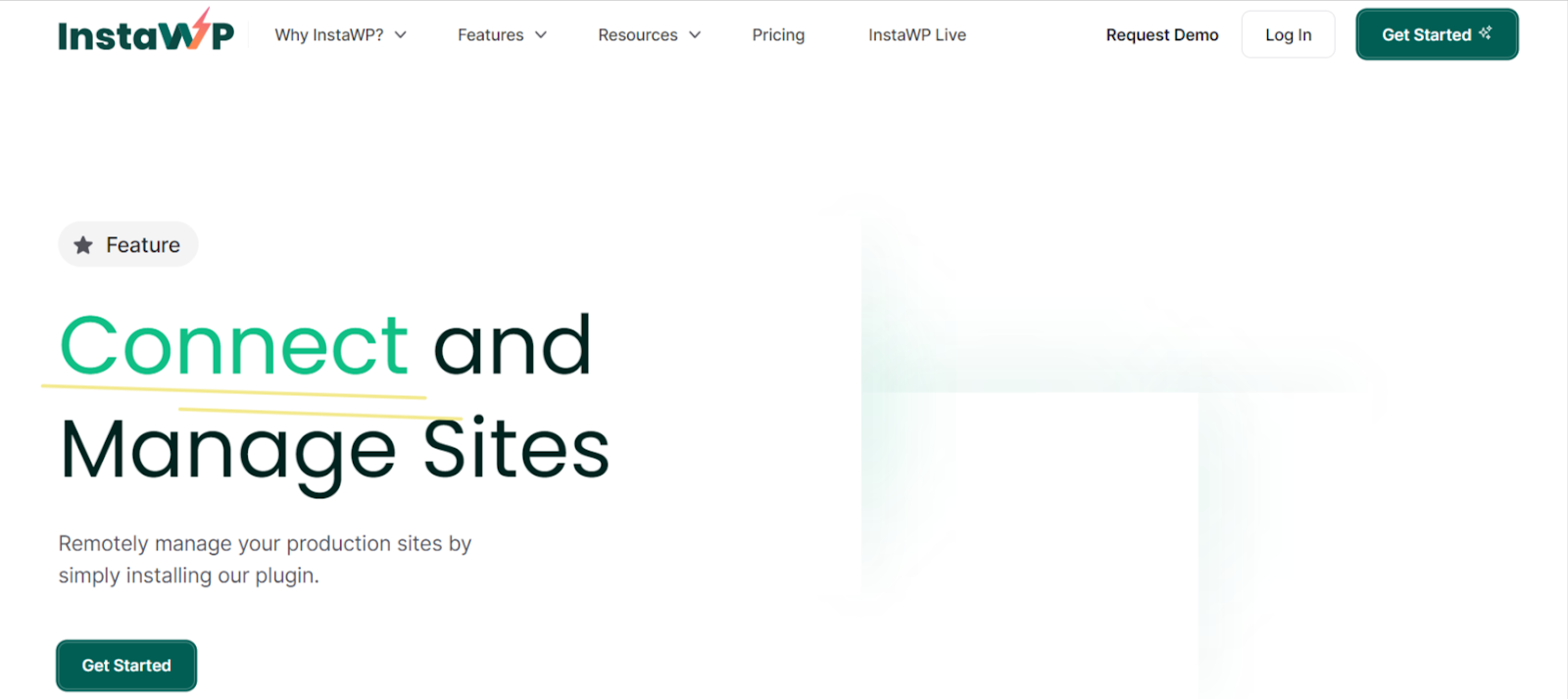 InstaWP Connect to remotely manage your production sites InstaWP Connect to remotely manage your production sites