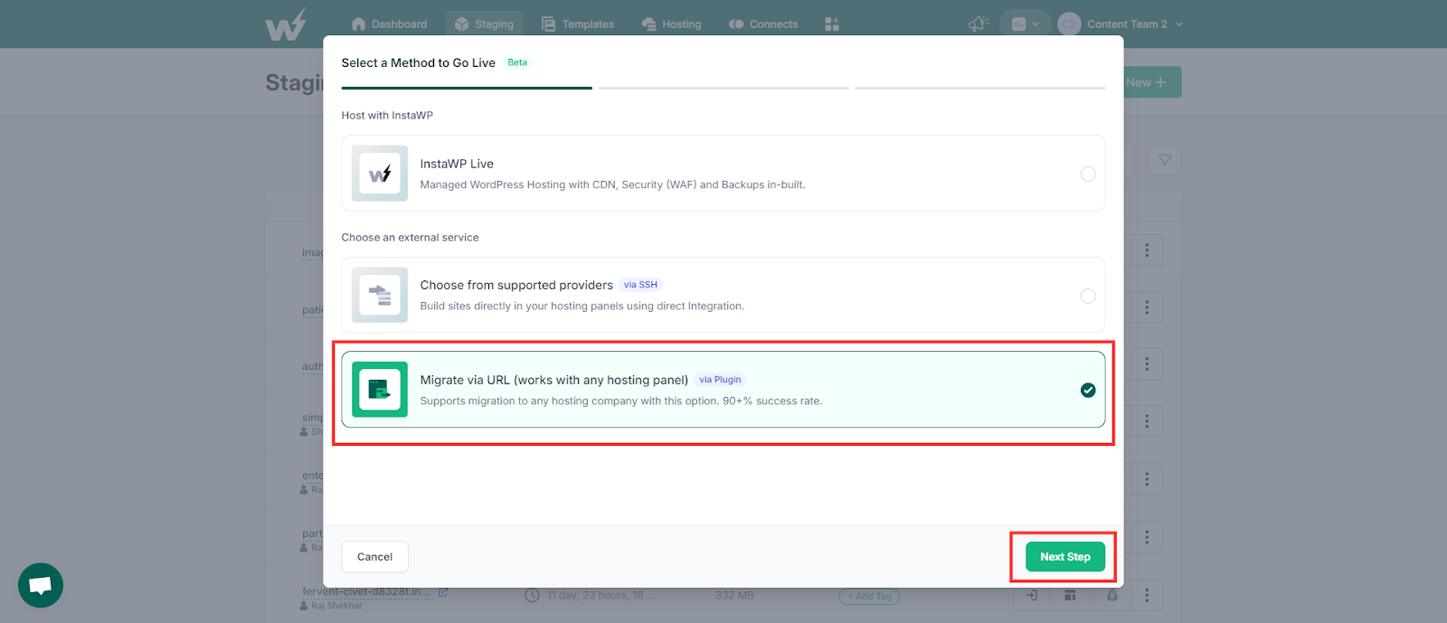 All-in-one WP migration alternative-UpdraftPlus