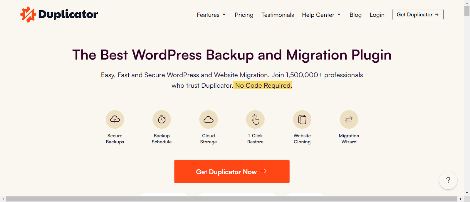 All-in-one WP migration alternative-Blog Vault
