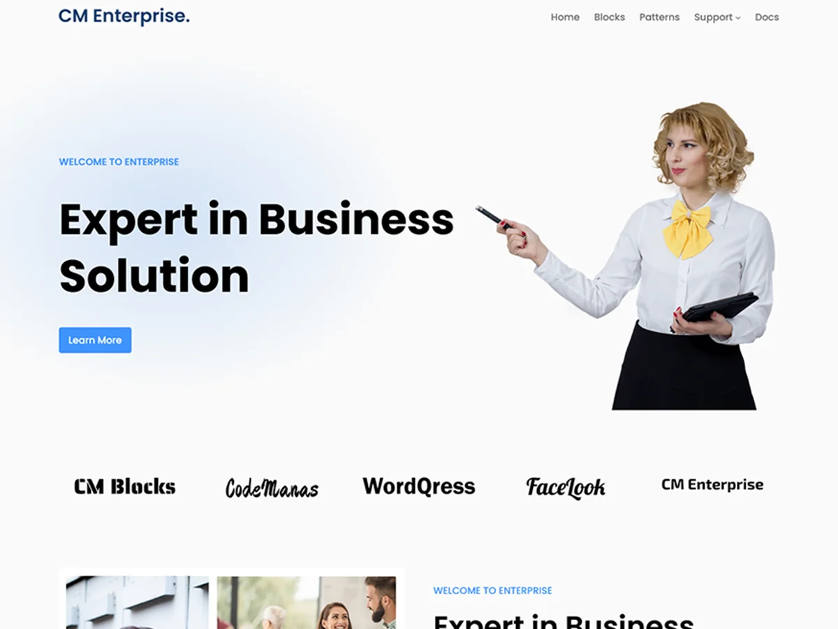 CM Enterprise Theme: Unparalleled Customization & Seamless Functionality