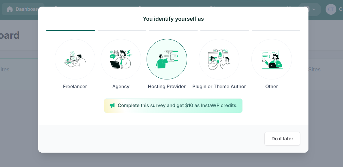 Get $10 Credits for Completing Feedback Survey Get $10 Credits for Completing Feedback Survey