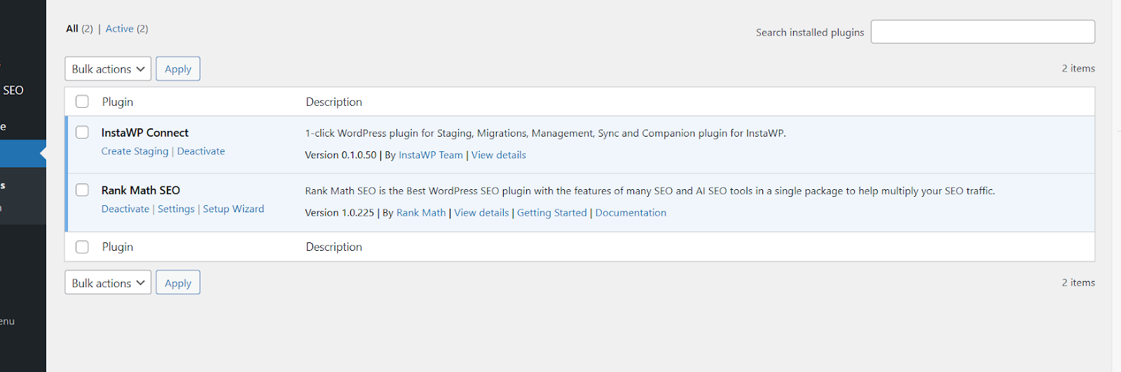 Accessing InstaWP Connect on WordPress