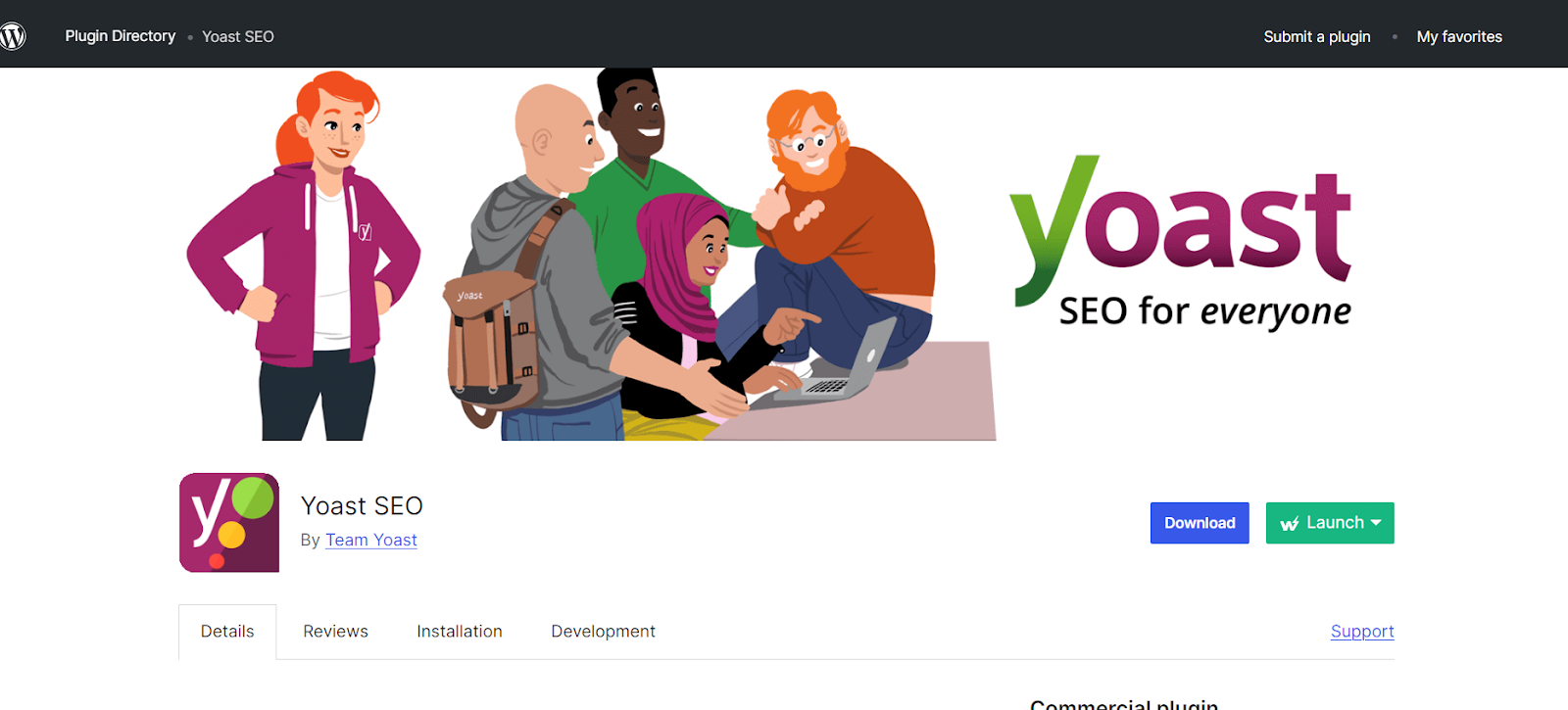 Downloading Yoast SEO Plugin