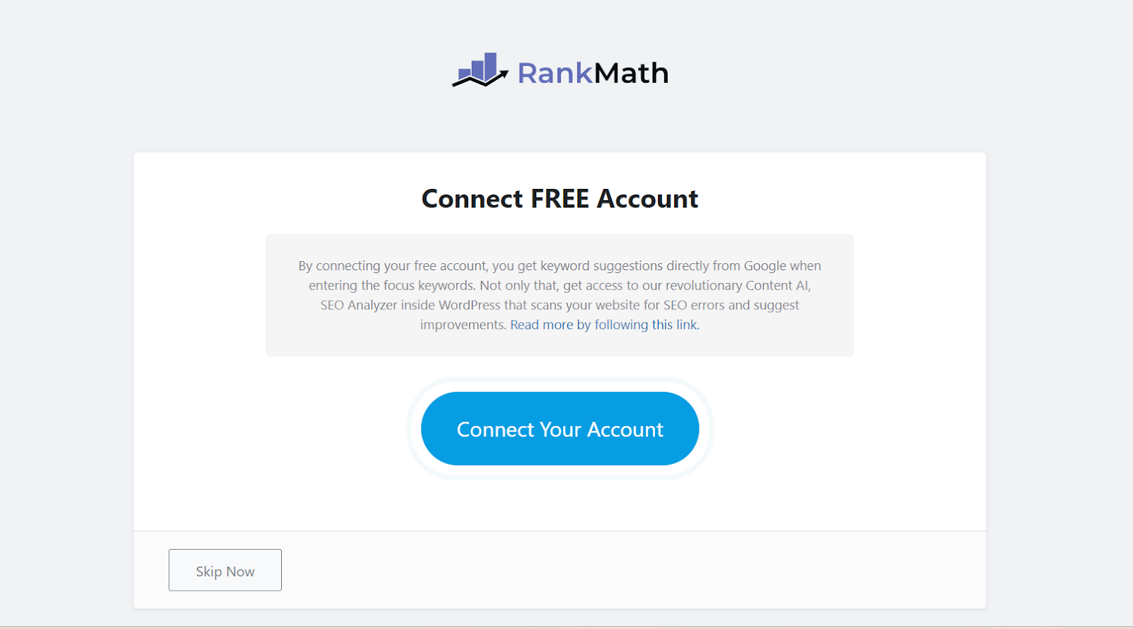 Accessing Rank Math Settings 
